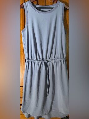 Athleta Rincon Dress Drawstring Featherweight Stretch Mini Tank Travel 291709